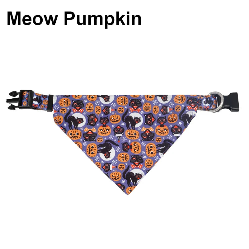 Halloween themed Dog collar for Small/Large/Dogs/Cats