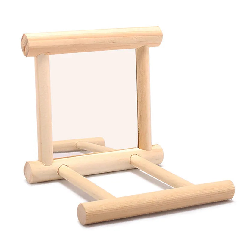 Parrot Mirror Stand