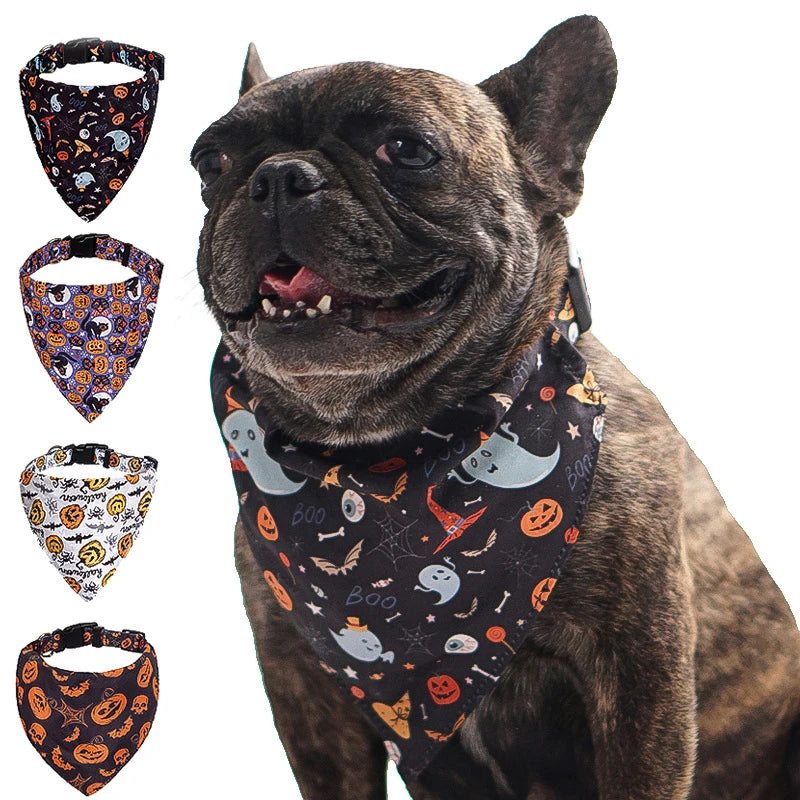 Halloween themed Dog collar for Small/Large/Dogs/Cats
