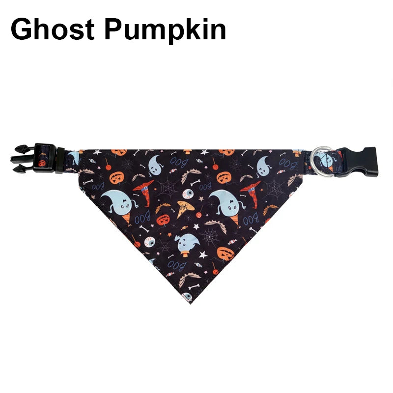 Halloween themed Dog collar for Small/Large/Dogs/Cats