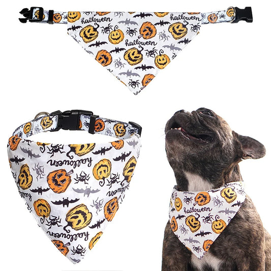 Halloween themed Dog collar for Small/Large/Dogs/Cats